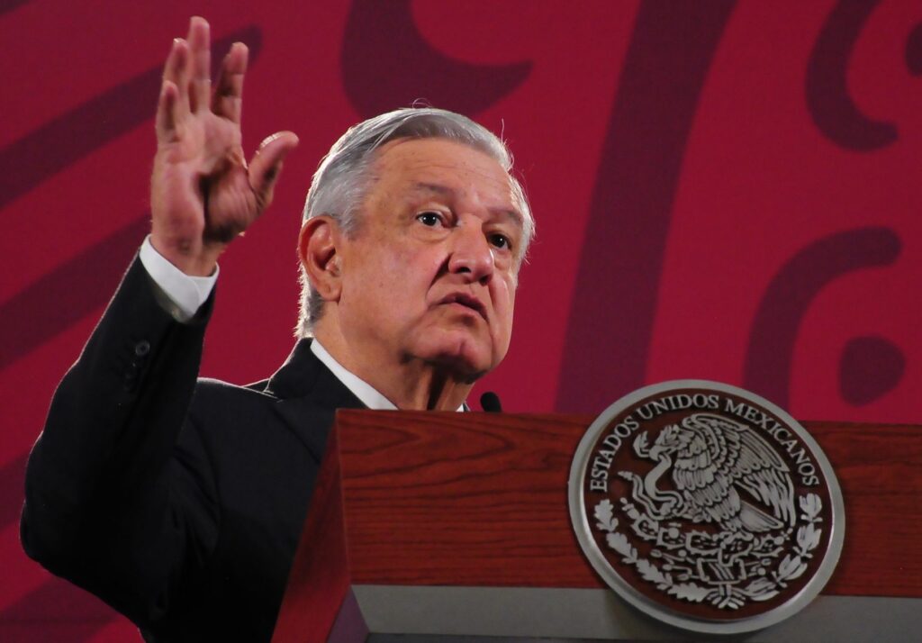 Andrés Manuel López Obrador, durante su participación en la conferencia mañanera. thumbnail
