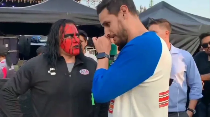 Confiesa Adrián Marcelo que su pelea con el luchador Chessman fue planeada thumbnail