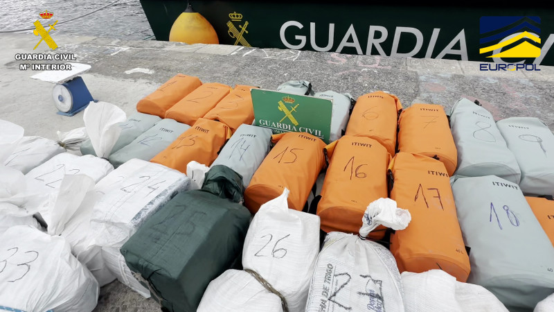 Desarticulan organización de croatas e italianos que traficaban cocaína a España desde Sudamérica thumbnail