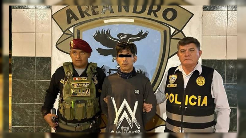Detienen integrante de banda delictiva en Lima, Perú thumbnail