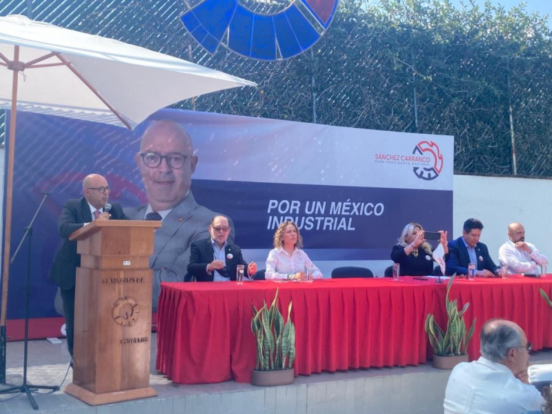 Palabras de José Manuel Sánchez Carranco en ceremonia de arranque por la presidencia de Canacintra nacional thumbnail