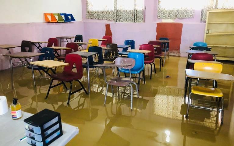 Reportan cinco escuelas falta de luz y dos inundaciones thumbnail