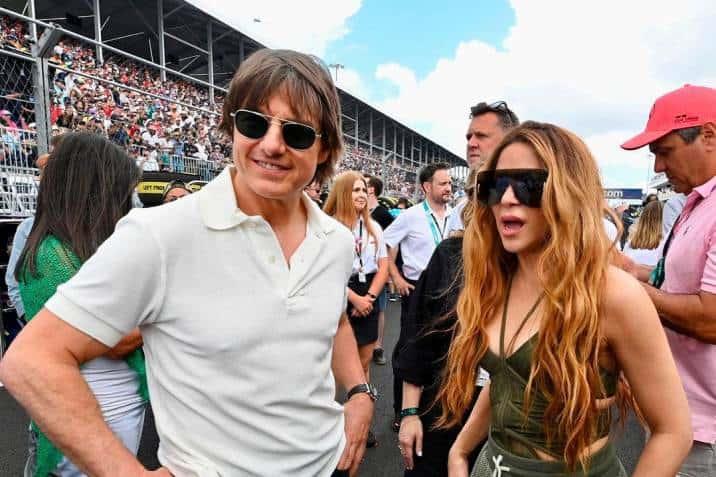 Shakira estrena galánbien acompañada de Tom Cruise thumbnail