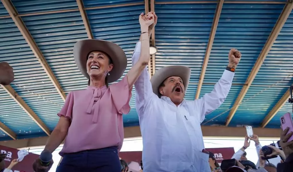 Sheinbaum va de ‘gira’ a Coahuila; pide declinar por Morena y Armando Guadiana thumbnail