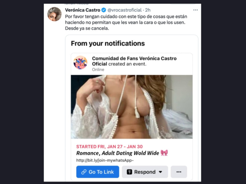 Verónica Castro se deslinda de sensual evento anunciado en redes thumbnail