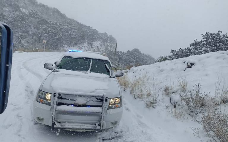 ¡Chihuahua se pinta de blanco! Cae nieve en varias regiones del estado thumbnail