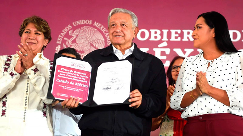 AMLO firma convenio de pensión universal para personas con discapacidad en EdoMex thumbnail