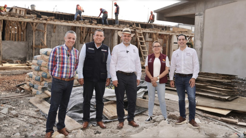 Supervisa Bedolla avances de construcción del Icatmi en Villas del Pedregal thumbnail
