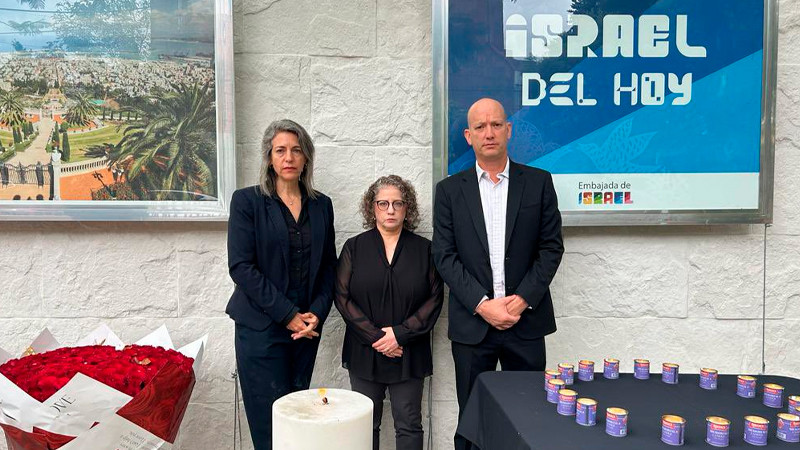 Embajada de Israel en México denuncia ataques vandálicos en sus instalaciones en apoyo a Palestina thumbnail