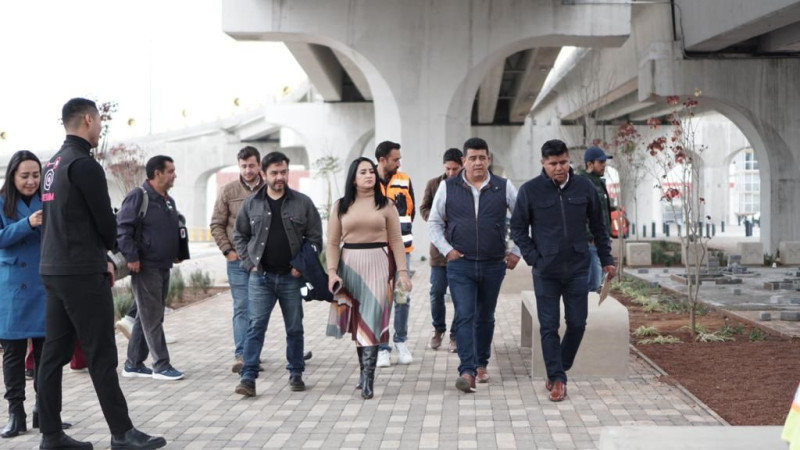 Sedum supervisa avances de obras en bajopuente de Mil Cumbres y accesos del CREE thumbnail