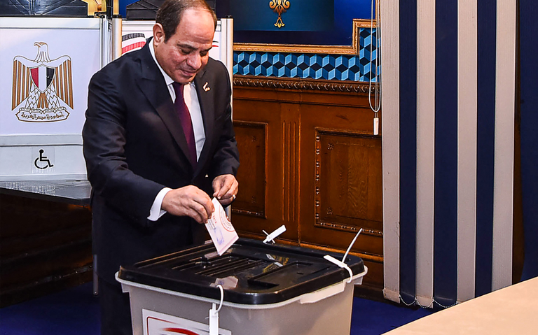 Sisi es reelegido como presidente de Egipto con 89.6% de los votos thumbnail
