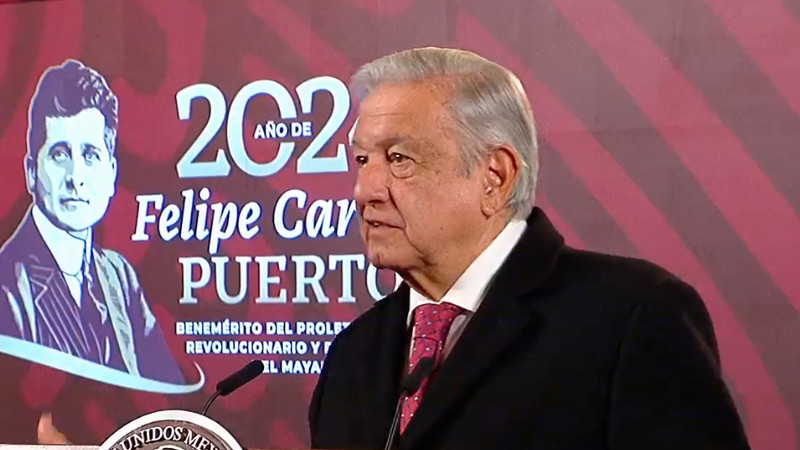 Descarta AMLO que exista una lección de Estado thumbnail