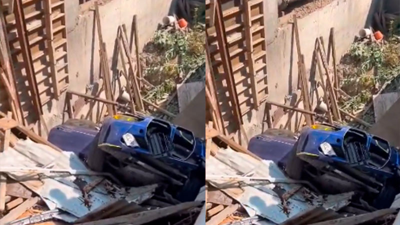 CDMX Acatan a balazos a automovilista en Periférico Sur y cae a fosa frente a Artz Pedregal thumbnail