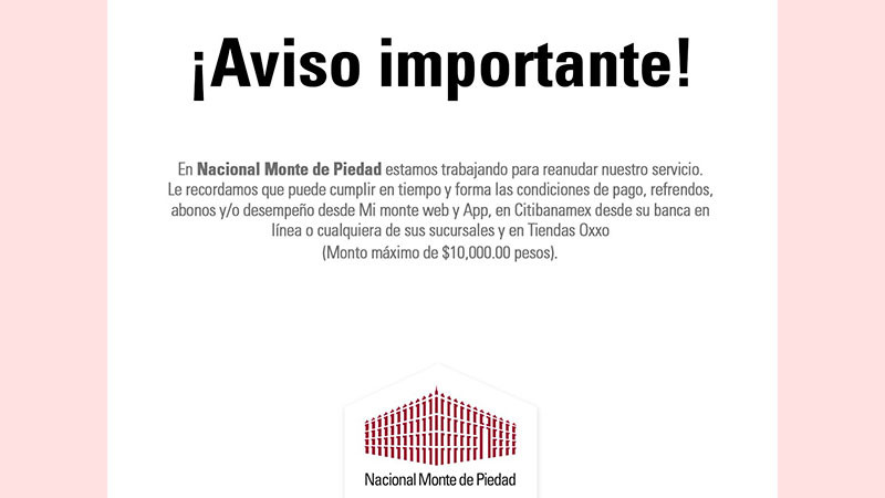 El sindicato del Nacional Monte de Piedad estalló la huelga thumbnail